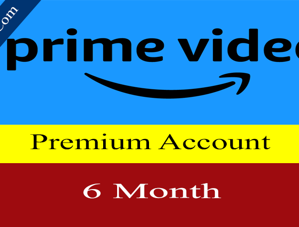Amazon Prime Video Subscription 6 Month 1 Screen