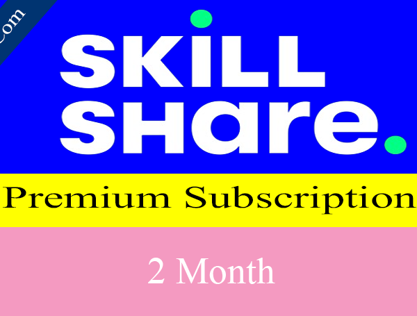 Skill Share Premium Subscription 2 Month